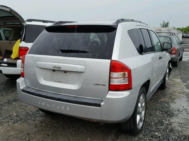 1J8FT57W27D200477 - 2007 JEEP COMPASS LI SILVER photo 4