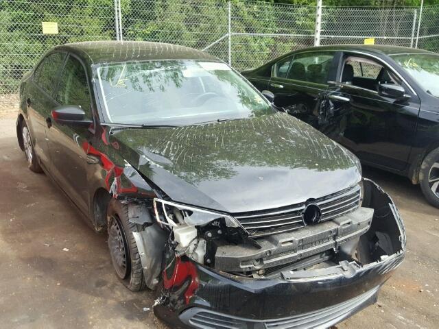 3VW2K7AJ6EM440132 - 2014 VOLKSWAGEN JETTA BASE 黑色 照片 1