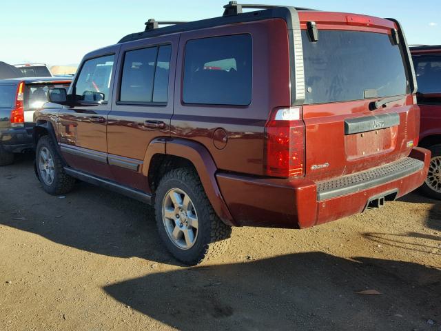 1J8HG48P27C671582 - 2007 JEEP COMMANDER Qırmızı foto 3