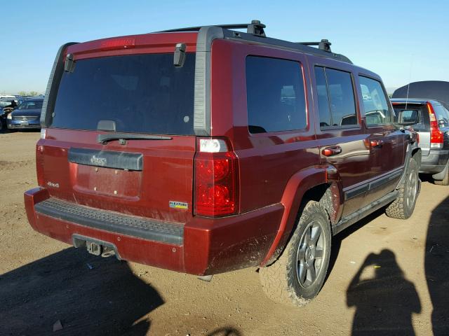 1J8HG48P27C671582 - 2007 JEEP COMMANDER Qırmızı foto 4