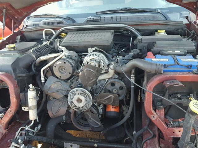 1J8HG48P27C671582 - 2007 JEEP COMMANDER Qırmızı foto 7