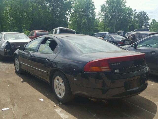2B3HD46R14H701024 - 2004 DODGE INTREPID S BLACK photo 3