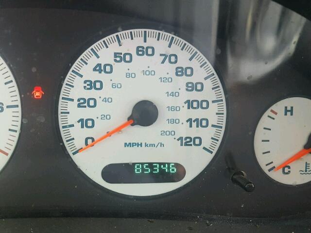 2B3HD46R14H701024 - 2004 DODGE INTREPID S BLACK photo 8