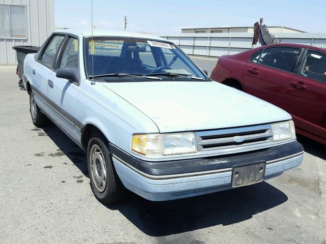 2FAPP36X6KB181368 - 1989 FORD TEMPO GL BLUE photo 1