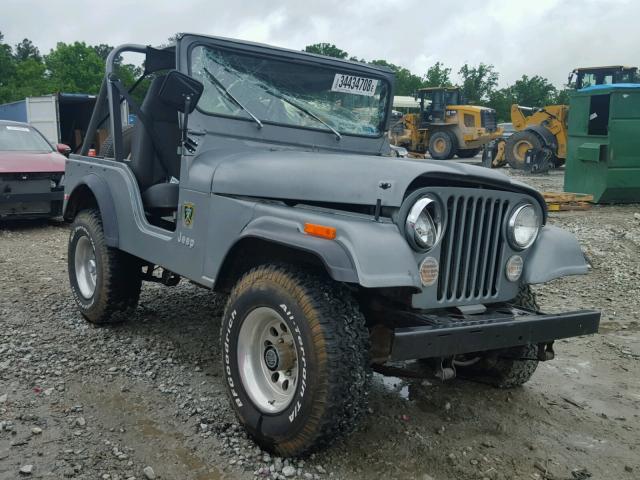 0000J8F83AH139749 - 1978 JEEP CJ-5 GRAY photo 1