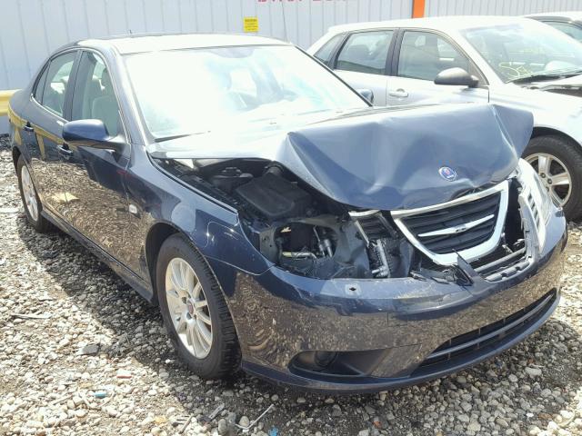 YS3FB49Y081108704 - 2008 SAAB 9-3 2.0T BLUE photo 1