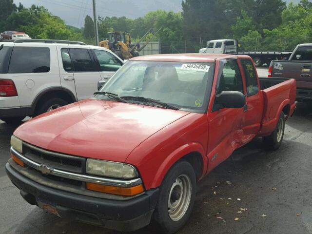 1GCCS19H138231355 - 2003 CHEVROLET S TRUCK S1 RED photo 2