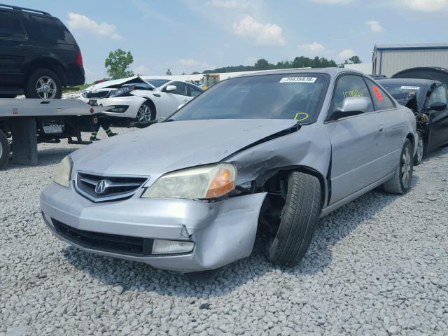 19UYA42421A038043 - 2001 ACURA 3.2CL SILVER photo 2