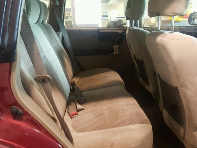 JF1SF65692H749476 - 2002 SUBARU FORESTER S წითელი ფოტო 6