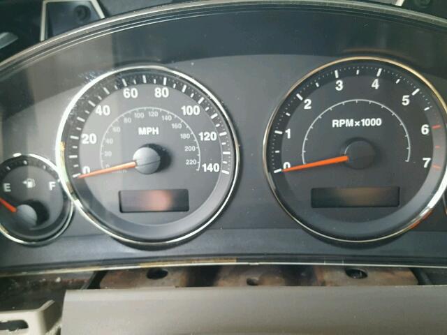 1J8HG48N76C246520 - 2006 JEEP COMMANDER BLACK photo 8