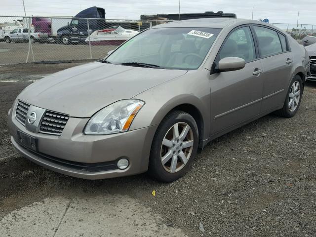 1N4BA41E35C848649 - 2005 NISSAN MAXIMA SE GRAY photo 2