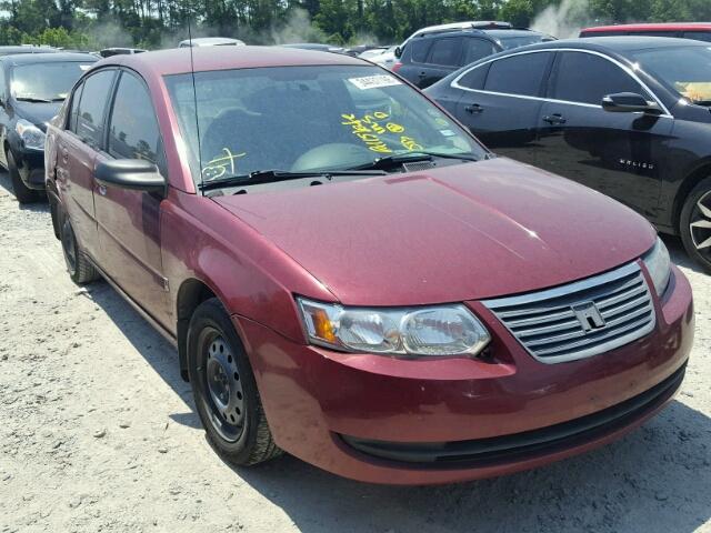 1G8AJ55FX7Z110484 - 2007 SATURN ION LEVEL ბურგუნდია ფოტო 1