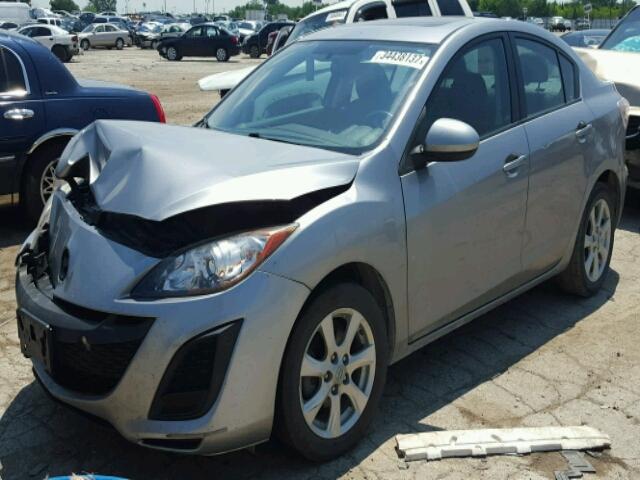 JM1BL1VF7B1445674 - 2011 MAZDA 3 GRAY photo 2