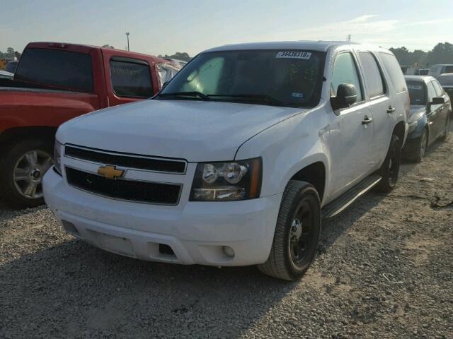 1GNLC2E0XER191106 - 2014 CHEVROLET TAHOE POLI WHITE photo 2