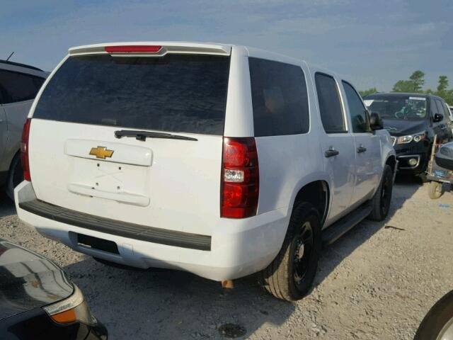 1GNLC2E0XER191106 - 2014 CHEVROLET TAHOE POLI WHITE photo 4