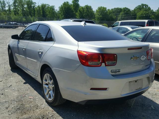 1G11C5SL3EF176439 - 2014 CHEVROLET MALIBU 1LT ვერცხლისფერი ფოტო 3