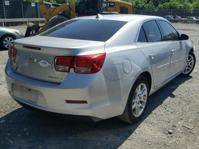 1G11C5SL3EF176439 - 2014 CHEVROLET MALIBU 1LT ვერცხლისფერი ფოტო 4
