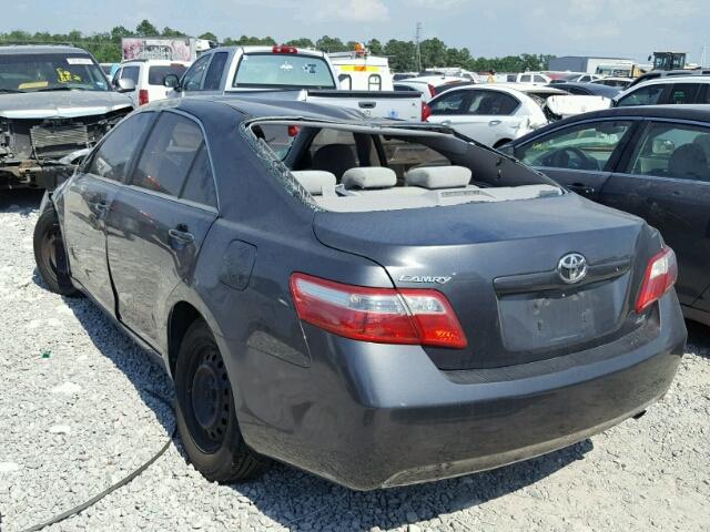 4T1BE46K97U102499 - 2007 TOYOTA CAMRY NEW GRAY photo 3