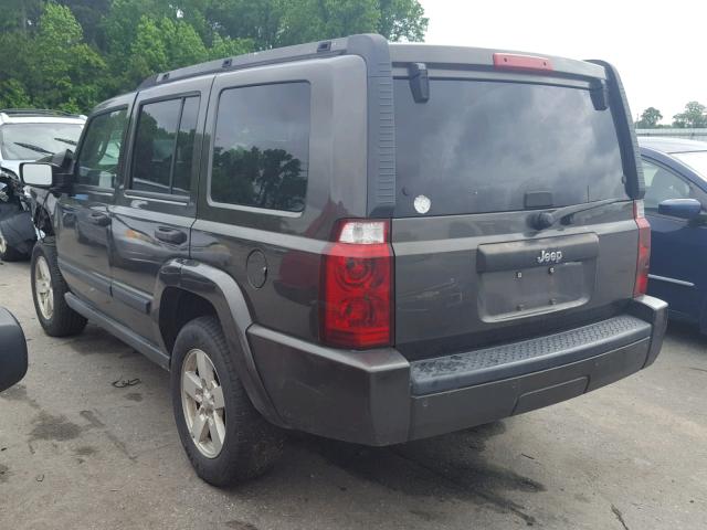 1J8HH48K46C286475 - 2006 JEEP COMMANDER 棕色 照片 3