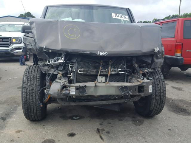 1J8HH48K46C286475 - 2006 JEEP COMMANDER 棕色 照片 9