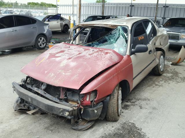 1NXAE09E2PZ025064 - 1993 TOYOTA COROLLA LE 金色 照片 2