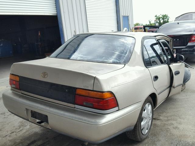 1NXAE09E2PZ025064 - 1993 TOYOTA COROLLA LE 金色 照片 4