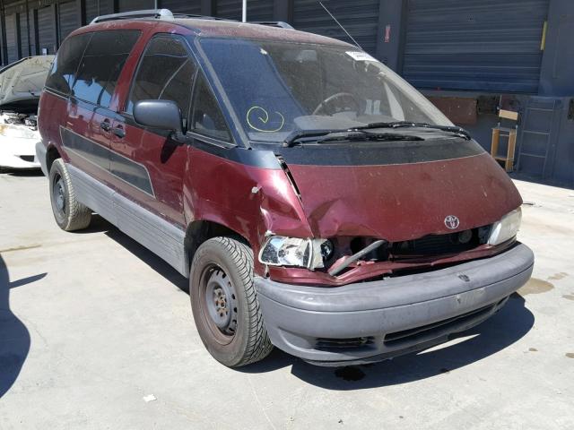 JT3AC22S3R1027761 - 1994 TOYOTA PREVIA LE RED photo 1