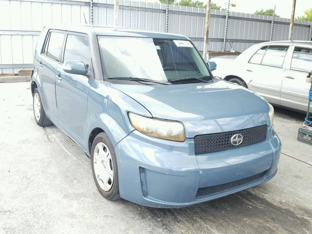 JTLKE50E981000673 - 2008 TOYOTA SCION XB ლურჯი ფოტო 1