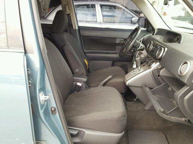 JTLKE50E981000673 - 2008 TOYOTA SCION XB ლურჯი ფოტო 5