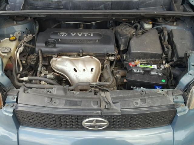 JTLKE50E981000673 - 2008 TOYOTA SCION XB ლურჯი ფოტო 7