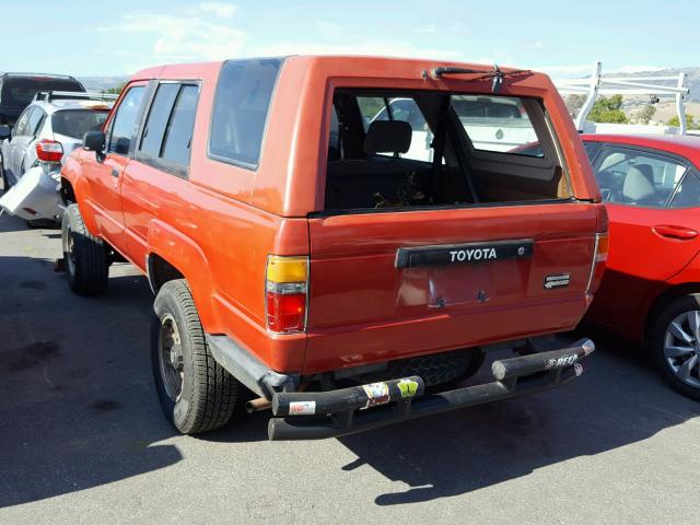 JT4RN62D9G0079982 - 1986 TOYOTA 4RUNNER RN RED photo 3