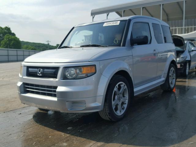 5J6YH18917L004839 - 2007 HONDA ELEMENT SC SILVER photo 2