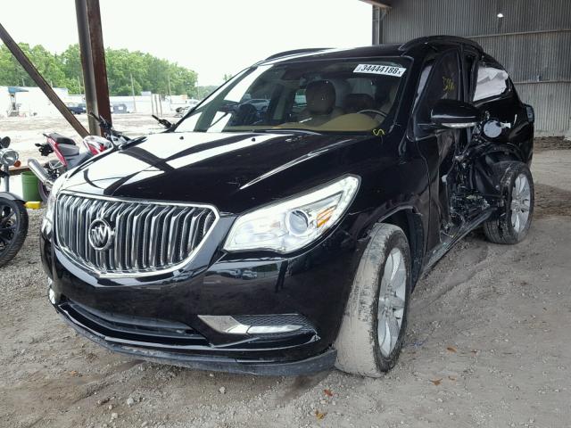 5GAKRCKD8GJ341443 - 2016 BUICK ENCLAVE BLACK photo 2