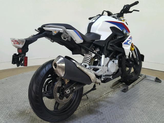 WB30G1104JR855916 - 2018 BMW G310 R WHITE photo 8