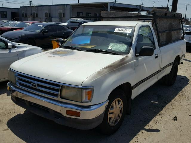 JT4VD10B3R0019897 - 1994 TOYOTA T100 1 TON WHITE photo 2