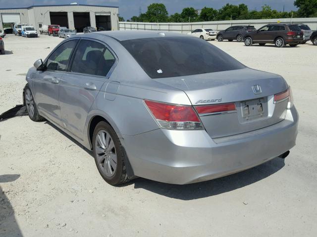 1HGCP2F83BA072892 - 2011 HONDA ACCORD EXL SILVER photo 3