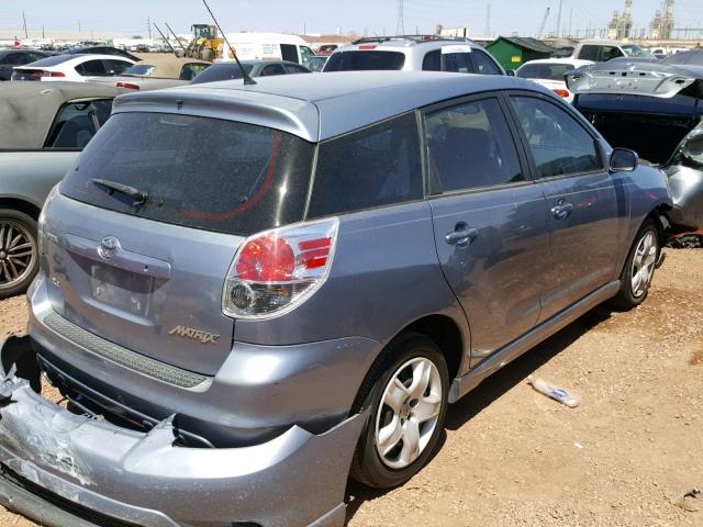 2T1KR32E07C646003 - 2007 TOYOTA COROLLA MA BLUE photo 4