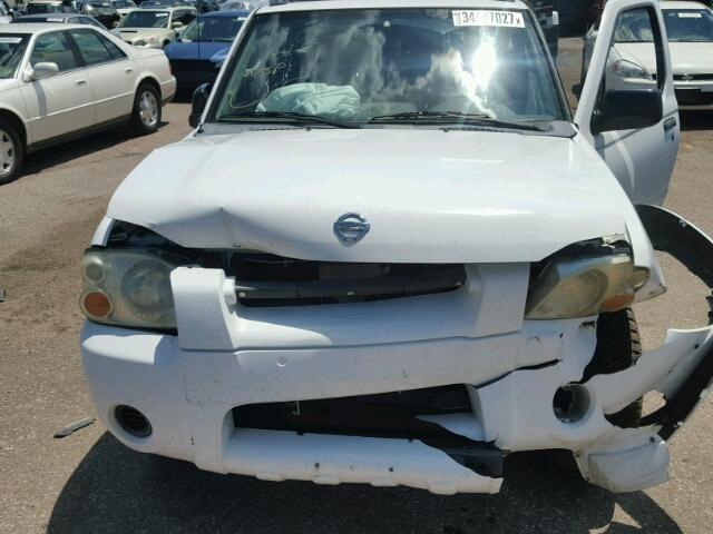 1N6ED29X73C445437 - 2003 NISSAN FRONTIER C WHITE photo 7