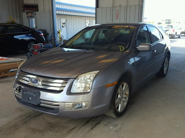 3FAFP08Z26R162266 - 2006 FORD FUSION SEL GRAY photo 2