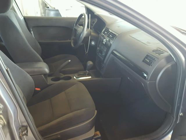 3FAFP08Z26R162266 - 2006 FORD FUSION SEL GRAY photo 5