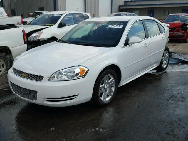 2G1WB5E32C1321799 - 2012 CHEVROLET IMPALA LT WHITE photo 2