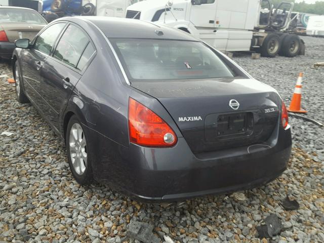 1N4BA41E98C827504 - 2008 NISSAN MAXIMA SE GRAY photo 3