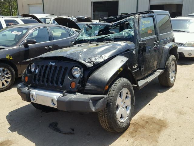 1J4AA5D1XBL593024 - 2011 JEEP WRANGLER S BLACK photo 2
