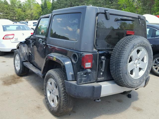 1J4AA5D1XBL593024 - 2011 JEEP WRANGLER S BLACK photo 3