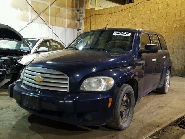 3GNDA13D87S549121 - 2007 CHEVROLET HHR LS BLUE photo 2