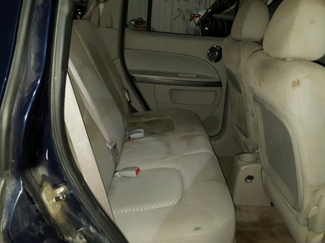 3GNDA13D87S549121 - 2007 CHEVROLET HHR LS BLUE photo 6