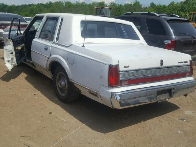 1LNBM81F7KY767276 - 1989 LINCOLN TOWN CAR WHITE photo 3