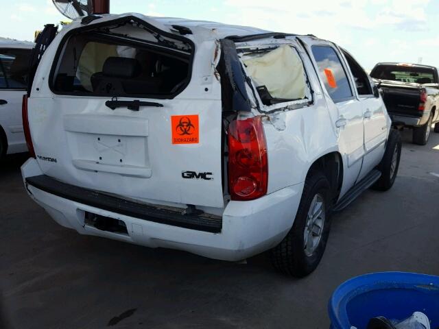 1GKFC13J07R287037 - 2007 GMC YUKON WHITE photo 4