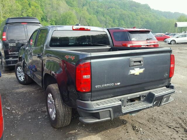 1GCGTCEN6J1117878 - 2018 CHEVROLET COLORADO L GRAY photo 3