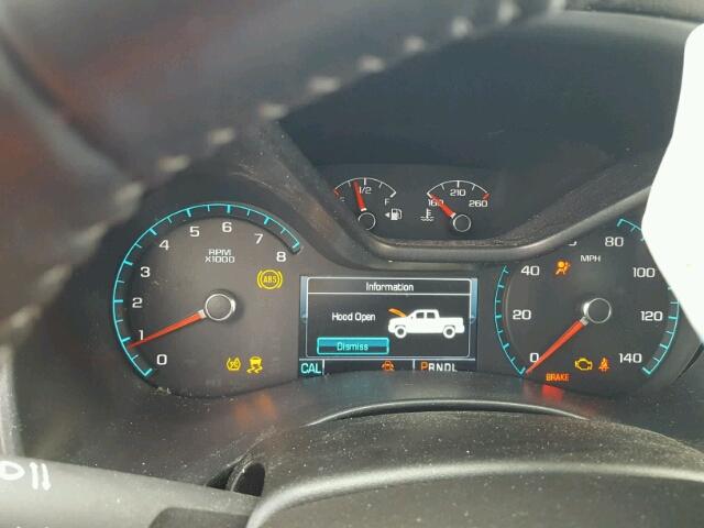 1GCGTCEN6J1117878 - 2018 CHEVROLET COLORADO L GRAY photo 9